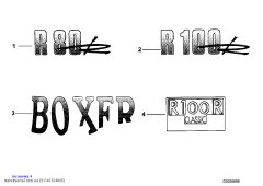 Переводная картинка R 100 R Classic (51142324845)