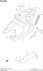 Tape set tl1000r/x (68130-02FA0-D4Z)