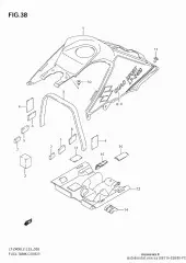 Tape,fuel tank lt-z4 (68116-33HB0-YTZ)