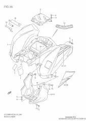 Tape,rear fender,r (68175-21G00-CEZ)