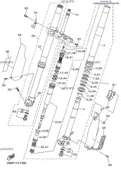 Клапан амортизатора (2GB-2316A-10-00)