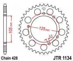Зірка задня JT Sprockets JTR1134.54