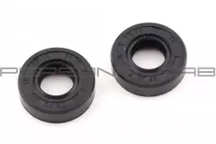Сальники мотокоси 4T 139F (12x25x7mm) к-кт (Китай)