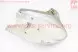 Пластик передній верхній дзьоб Yamaha JOG SA-36J/39J сірий (Китай) - Фото 2