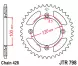 Зірка задня JT Sprockets JTR798.47