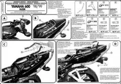Кріплення центрального кофру KAPPA K3400