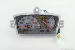 Спідометр Yamaha JOG 120 км/г, срібляста sport edition (mod:MY-214)