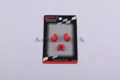 Ковзачі (напрямні) варіатора комплект Suzuki LET`S (тюнінг, червоні), (KOSO) (Тайвань)