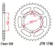 Зірка задня JT Sprockets JTR1786.52