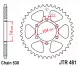 Зірка задня JT Sprockets JTR481.42