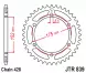 Зірка задня JT Sprockets JTR839.55