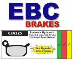 Колодки гальмівні дискові EBC CFA325HH