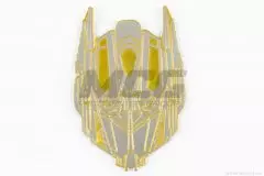 Наклейка шильдик TRANSFORMER (9х7) жовта (4662B)