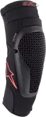 Наколінники Alpinestars Bionic Flex, Чорний/Червоний, M, S
