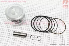 Поршень в зборі 190F 90мм+0.50 (палец 20mm) (Китай)
