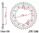 Зірка задня JT Sprockets JTR1340.44