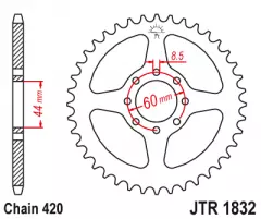 Зірка задня JT Sprockets JTR1832.52