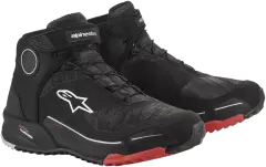 Черевики Alpinestars CR-X Drystar, Чорний/Червоний/Білий, 42