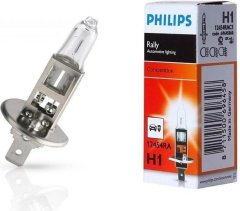 Лампа Philips H1 Rally 12V 100W P14,5s (тільки для перегонів) (12454RAC1)