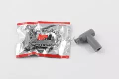 Ковпачок свічковий (люлька) тюнінг 90град Т-подібний сірий (МРМ)