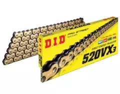 Ланцюг приводний D.I.D. 520VX3 G&B-114ZB X-Ring