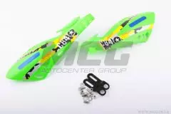 Захист рук на кермо mod:4 GLOVES зелені (XJB)