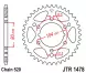 Зірка задня JT Sprockets JTR1478.42