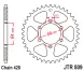 Зірка задня JT Sprockets JTR809.44