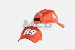 Бейсболка 69 NICKY HAYDEN (100% бавовна), Червоний