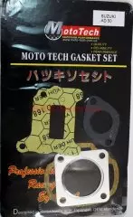 Набір прокладок поршневої Suzuki AD50сс діаметр 41мм 3 детали Тайвань (MOTOTECH)