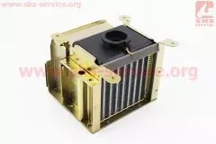 Радіатор R190N (алюміній), круглі стільники, з кронштейнами облицювання (TATA)
