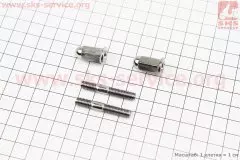 Шпилька глушника M6x32 4T GY6 50 + гайка, комплект 4 деталі, (Китай)