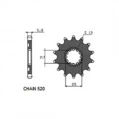Зірка передня Sunstar SS 3A113