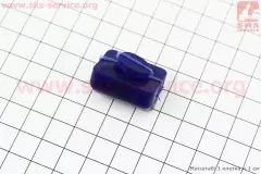 Відбійник центральної підніжки (резинка) Honda синя (SALO)
