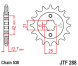 Зірка передня JT Sprockets JTF288.16