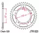 Зірка задня JT Sprockets JTR823.49