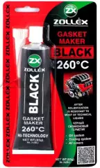 Герметик для прокладок ZOLLEX чорний PREMIUM 85г
