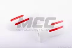 Захист рук на кермо mod:2 GLOVES білі (XJB)