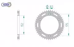 Зірка задня AFAM 12508-50