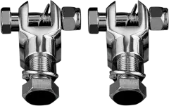 Кронштейни підніжок KURYAKYN CLEVIS з болтами 1/2-20 (1620-1649), Хром