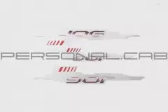 Наклейки набір YAMAHA JOG (36х6) (3шт) (mod:4450)