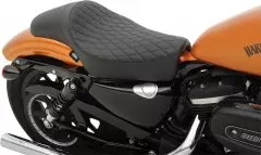 Сидіння широке DRAG SPECIALTIES Predator з діамантовим рядком 04-19 XL (0804-0611)