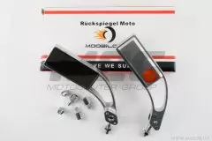 Дзеркала mod-218 (8/10мм) сріблясті (RED)