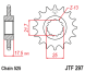 Зірка передня JT Sprockets JTF297.16