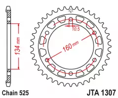 Зірка задня JT Sprockets JTA1307.42