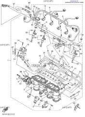 Актуатор Стартера Карбюратора в Сборе :: PLUNGER, STARTER (5VY-14171-00-00)