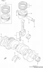 Bearing,crank pin (12164-18E00-0A0)