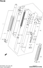 Bolt, center dr-z400 (51170-29F00-000)