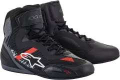 Черевики Alpinestars Faster-3 Rideknit, Чорний/Білий/Червоний, 12