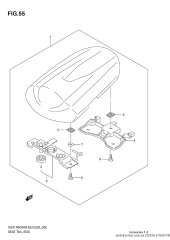 Box,seat tail gsx-r6 (45550-37H00-YBD)